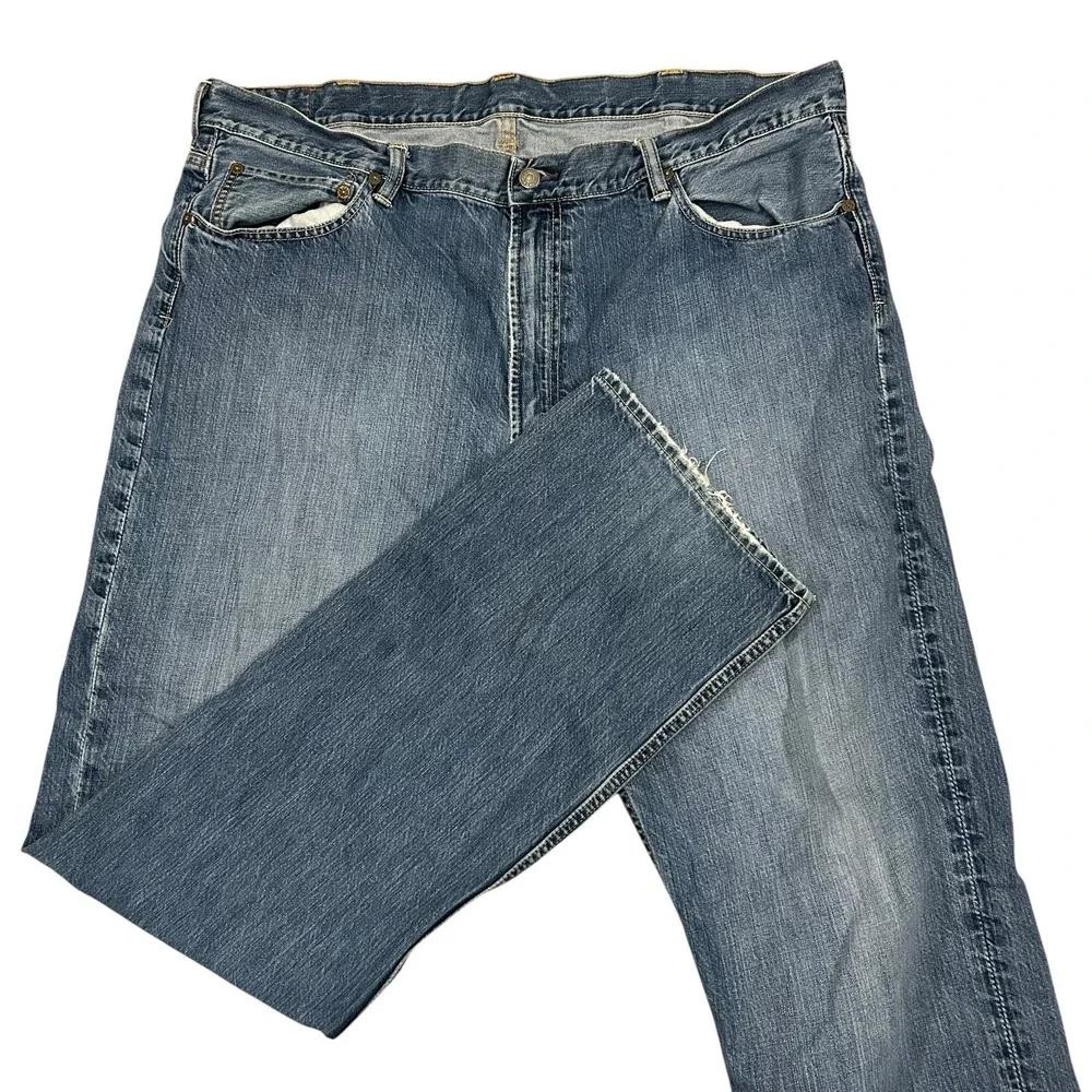 Polo Ralph Lauren Classic Fit Jeans Mens 42X36‎ Big and Tall Blue Denim Y2K